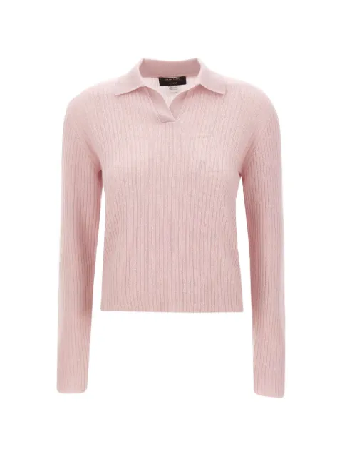 Gran Sasso ribbed-knit long-sleeve sweater