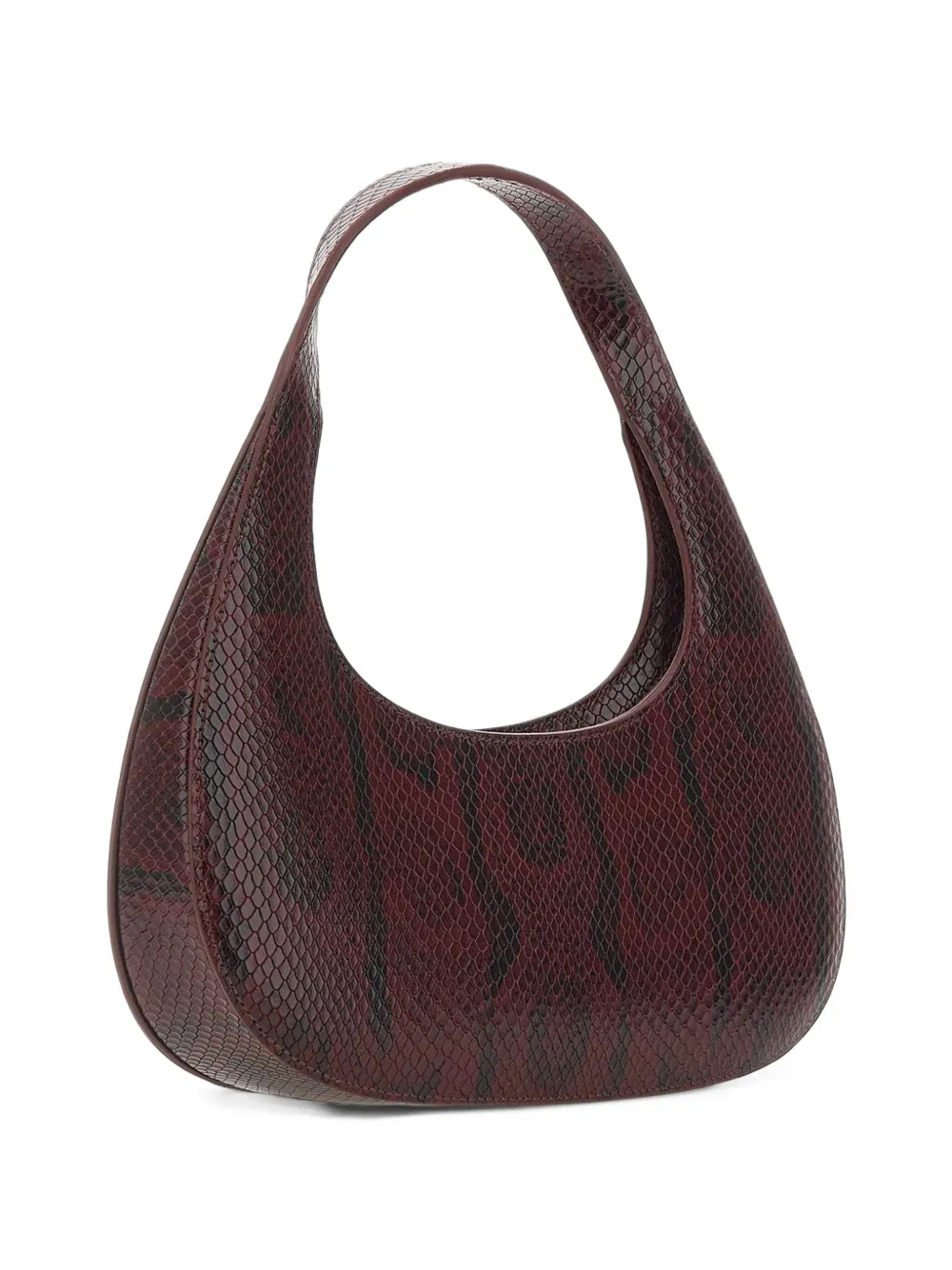 Coperni Loop Swipe python-print tote bag Rood