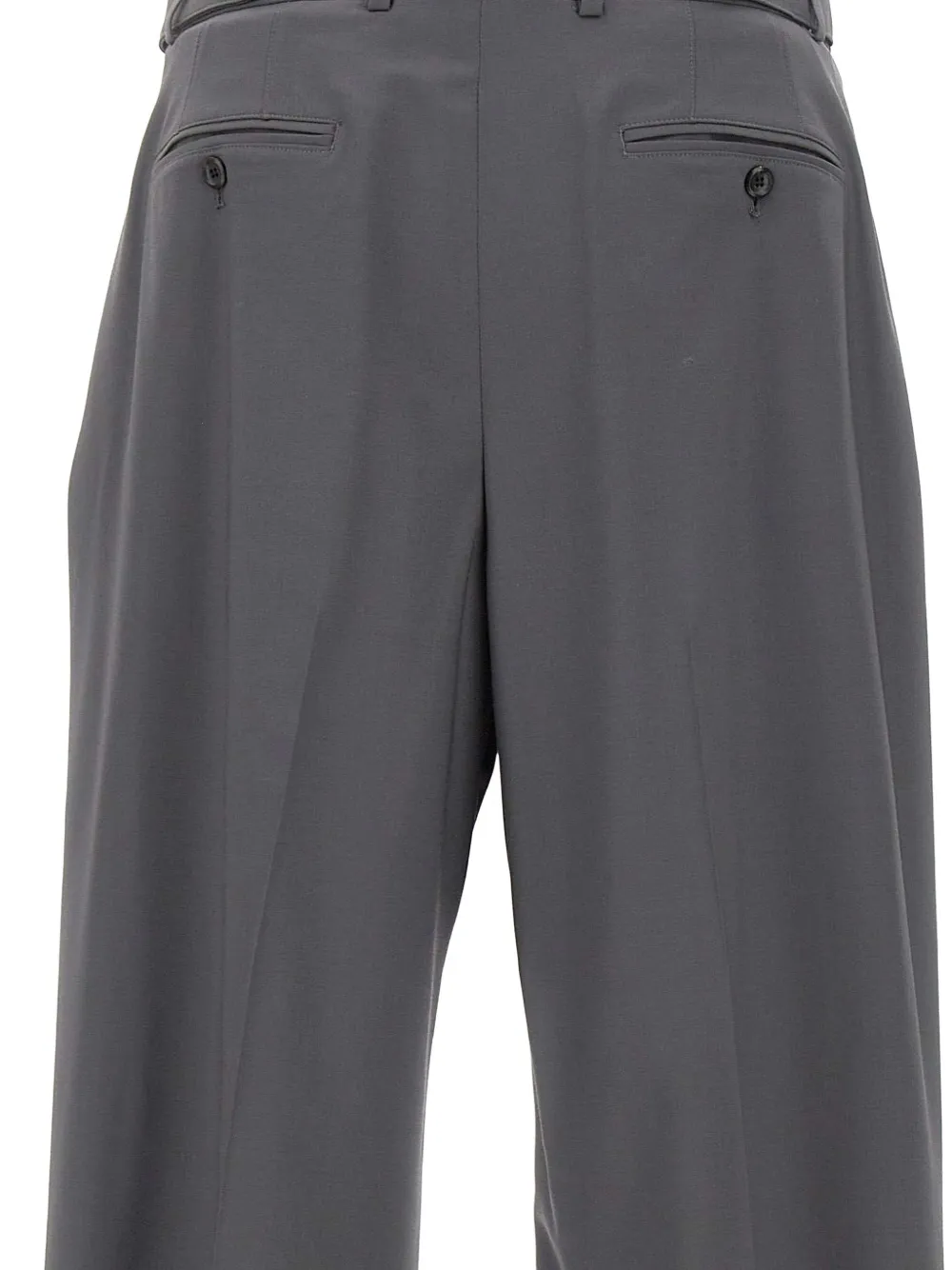 Emporio Armani pleated-design trousers Grijs