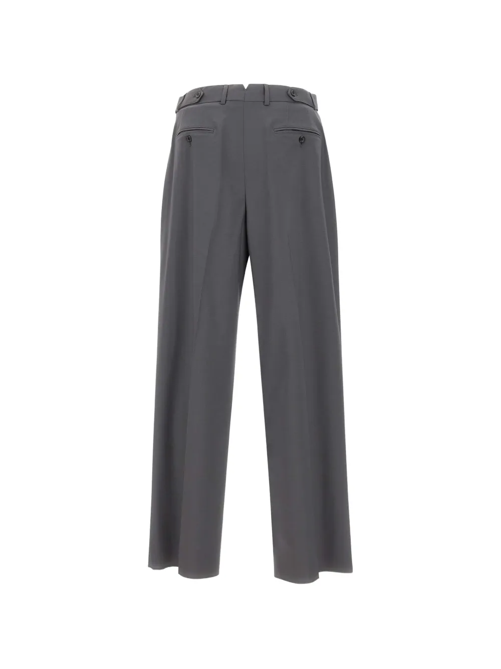 Emporio Armani pleated-design trousers Grijs