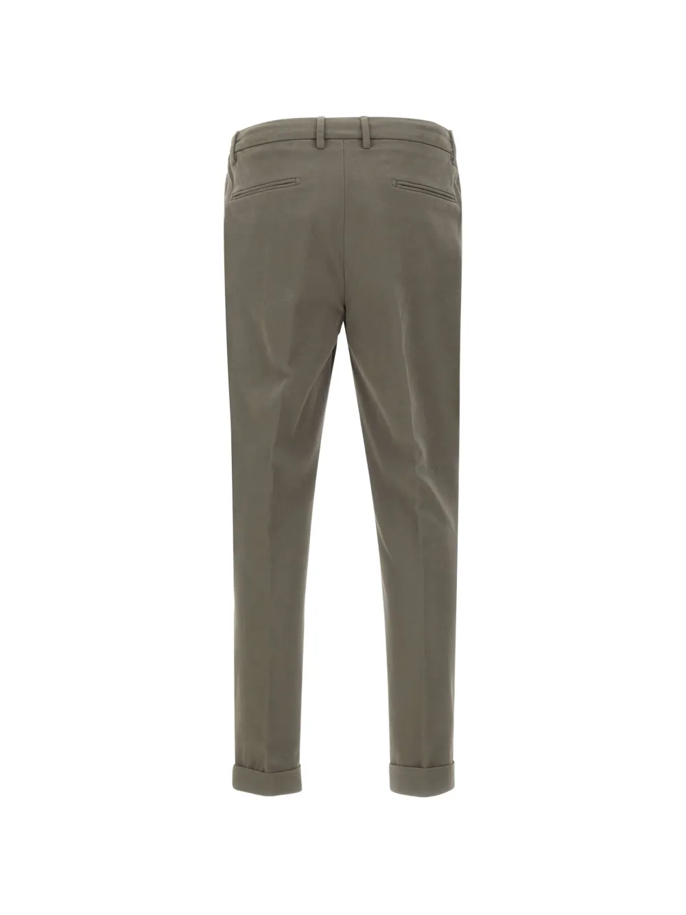 DEVORE Geplooide broek met cuffs Grijs