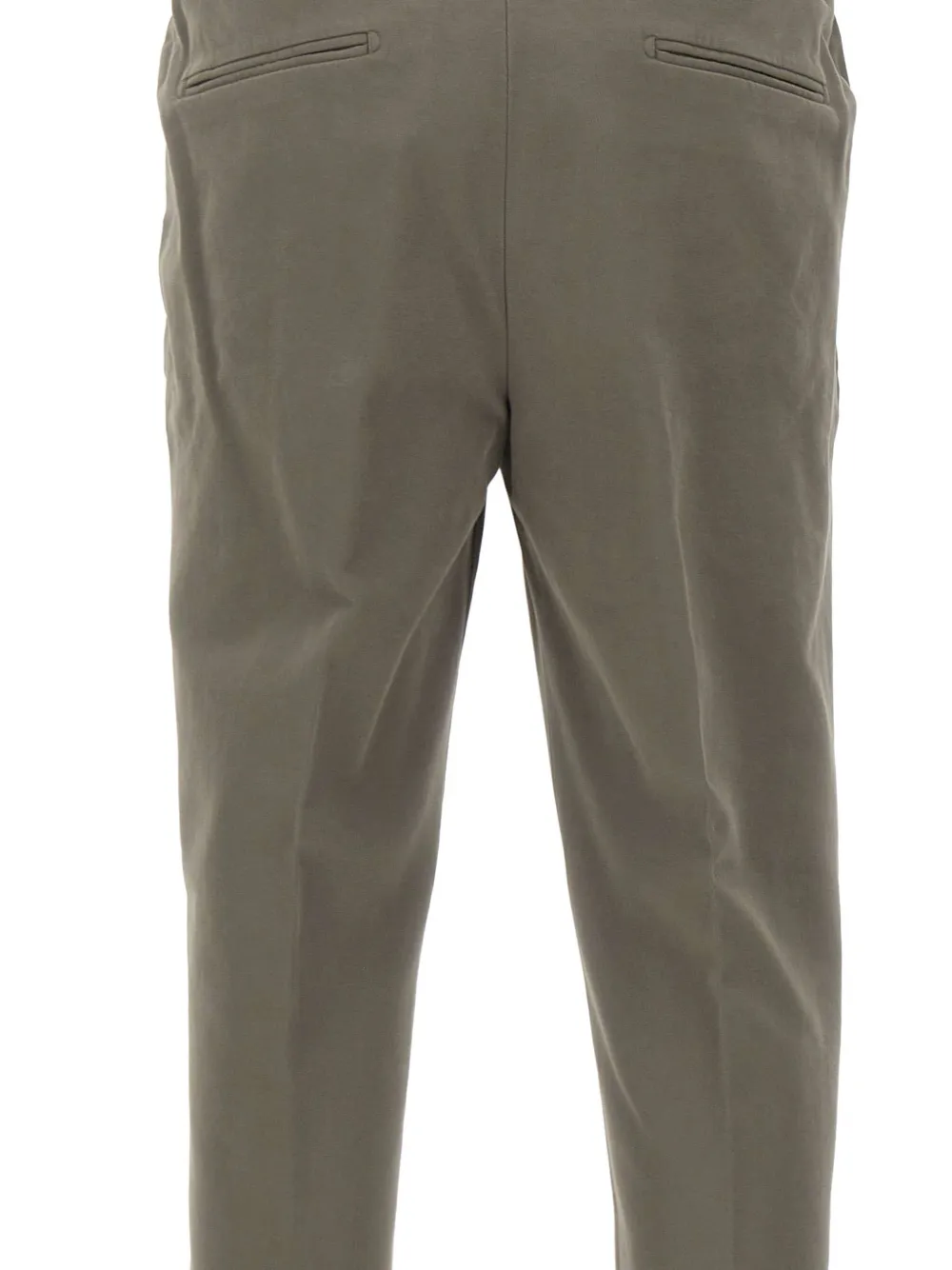 DEVORE Geplooide broek met cuffs Grijs