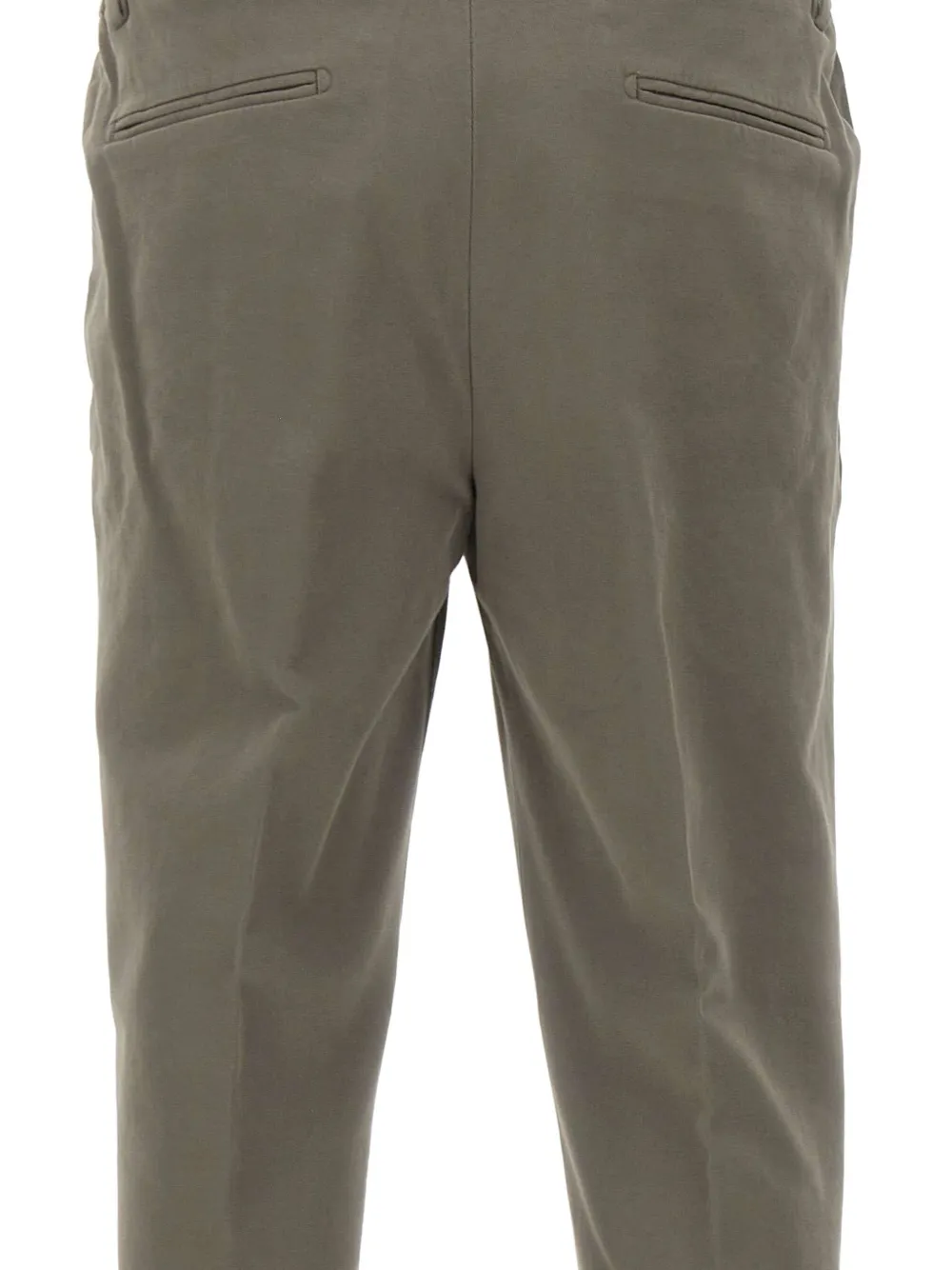 DEVORE Geplooide broek met cuffs Grijs