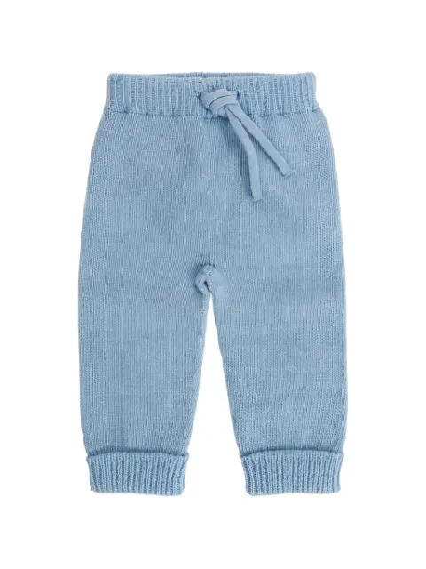 Wedoble knitted drawstring trousers