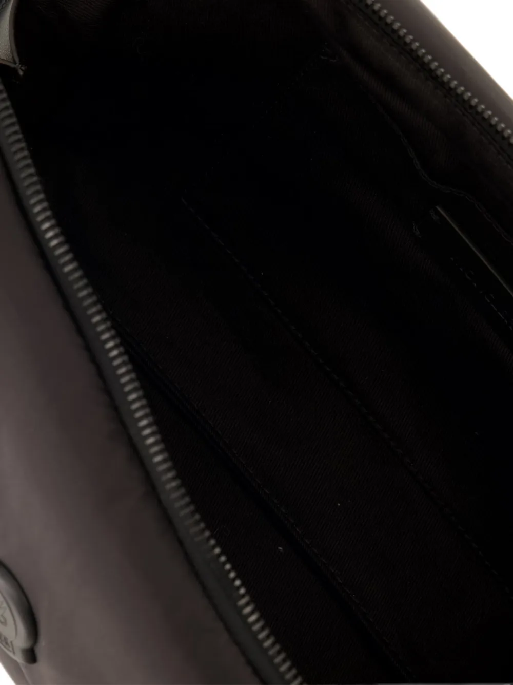 Moncler Caradoc quilted clutch bag Zwart