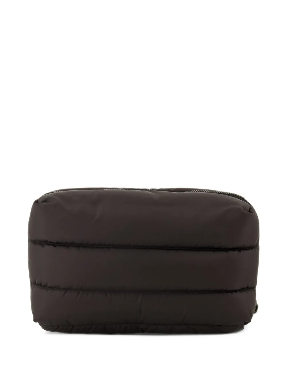 Moncler Caradoc quilted clutch bag Zwart