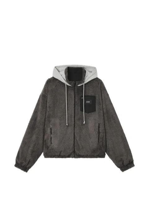 We11done reversible hooded jacket