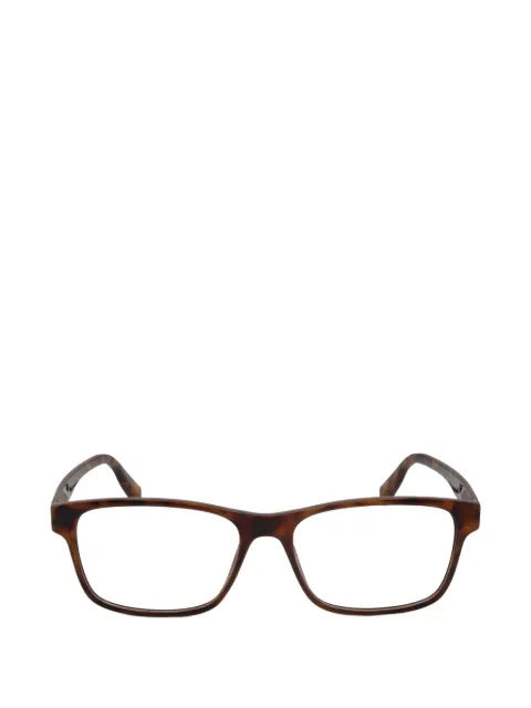 Lacoste tortoiseshell-effect rectangle-frame glasses