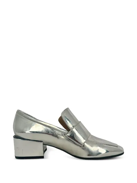 Stuart Weitzman 2010s Sawyer block-heel loafers
