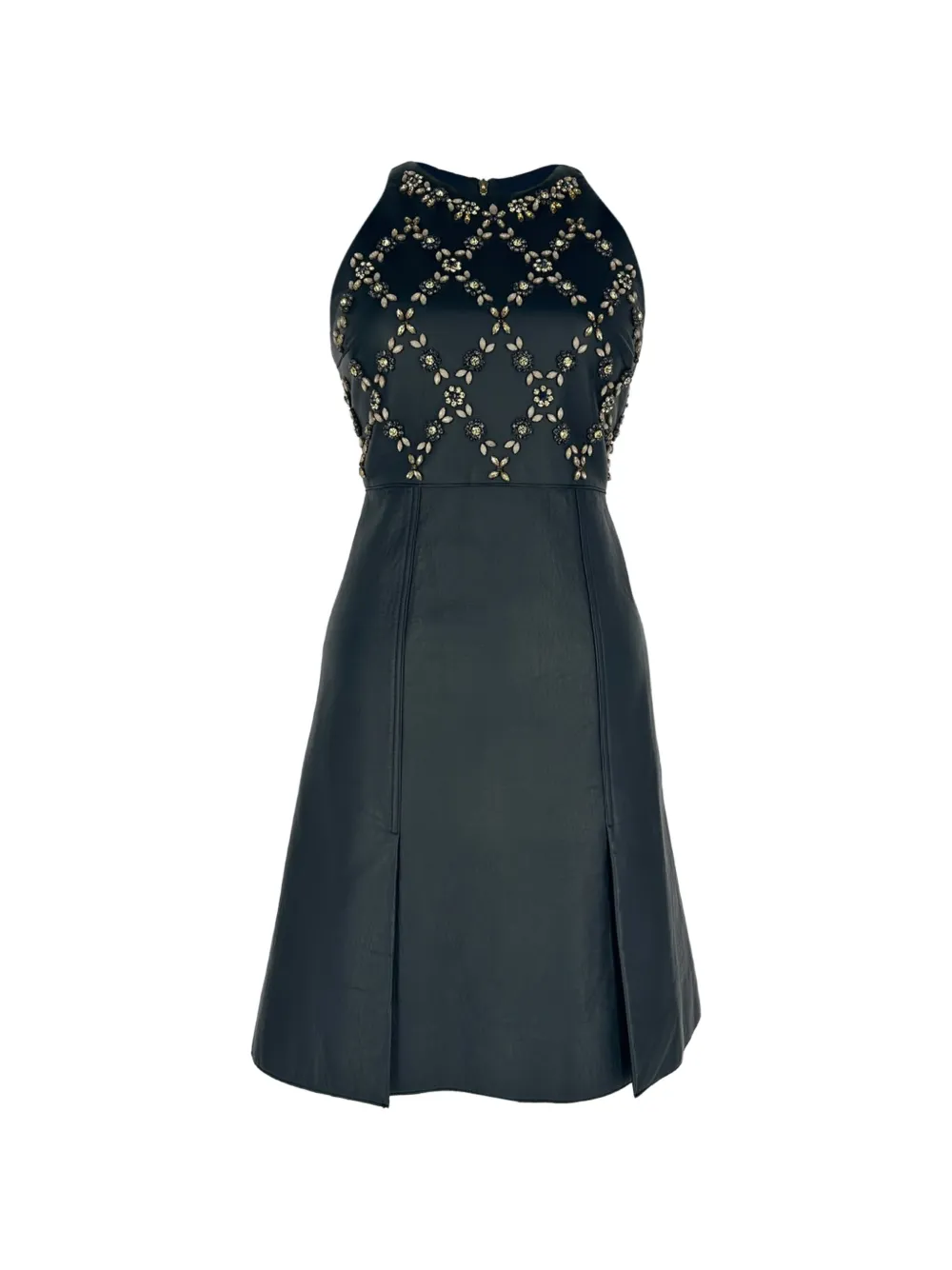 ERDEM 2010s Crystal Floral Hudson dress - Nero