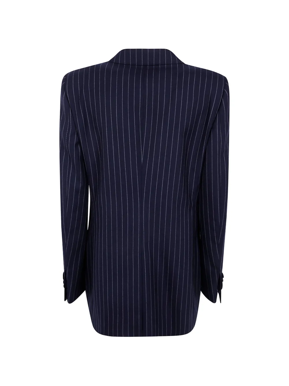 TOM FORD corded chalk stripe wool western jacket Blauw
