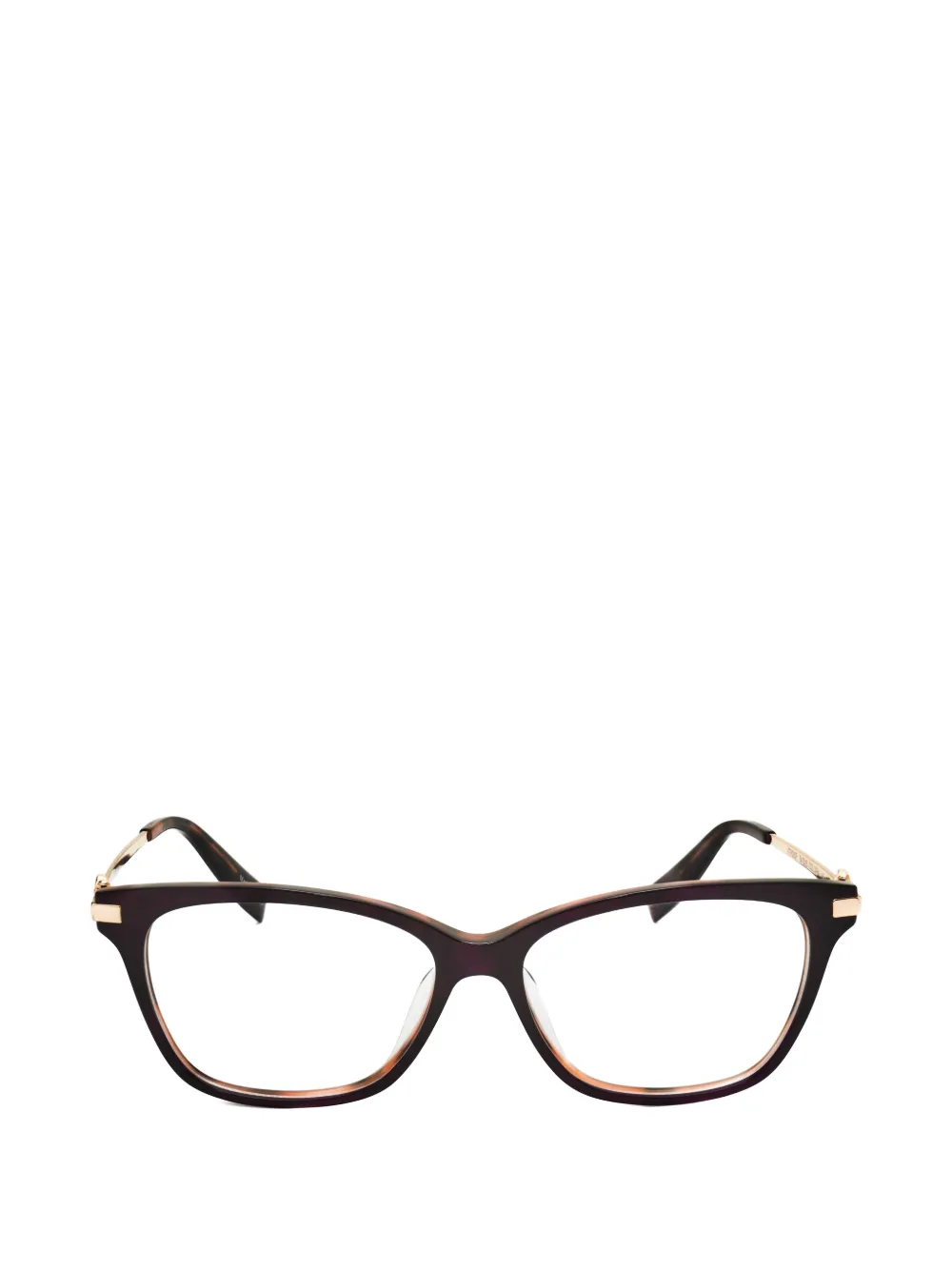 Trussardi lunettes de vue à monture papillon - Marron Trussardi lunettes de vue à monture papillon - Marron