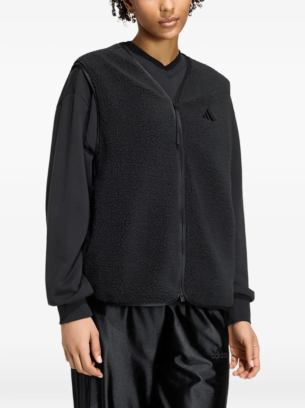 Adidas Originals City Tech Gilet In Black