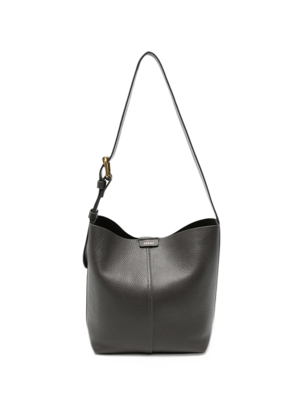 Soeur mini Saudade pebbled leather shoulder bag - Marrone