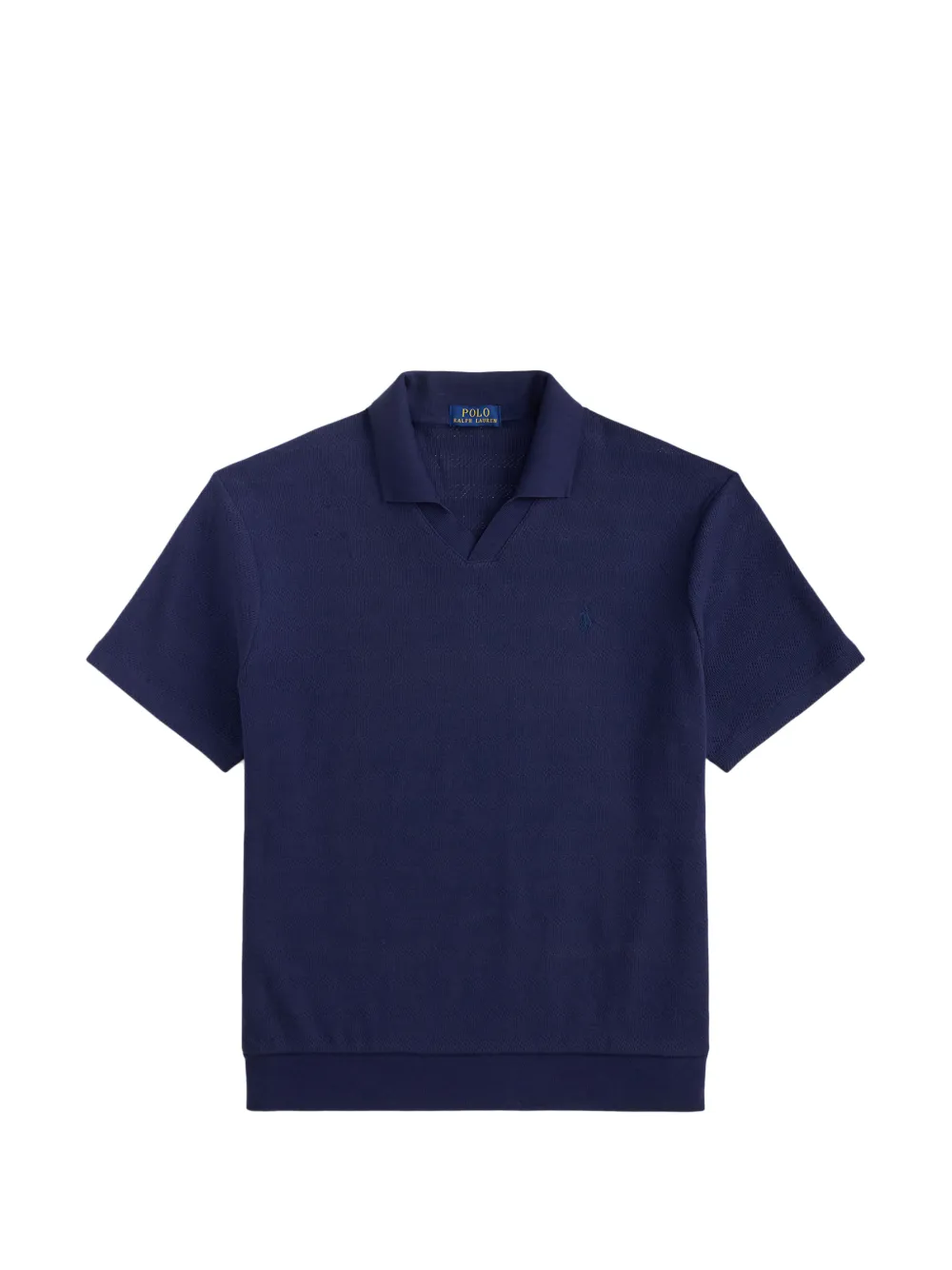 Polo Ralph Lauren Polo-neck T-shirt In Blue
