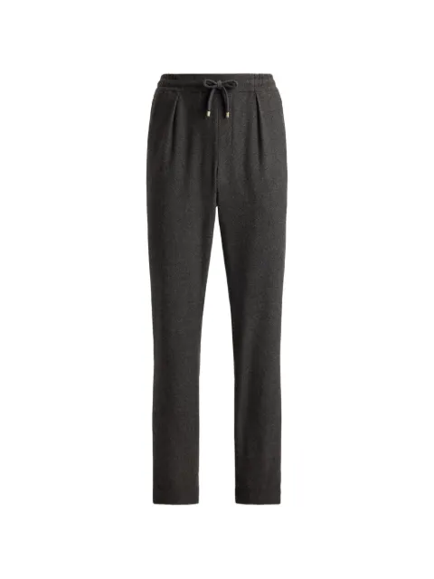 Ralph Lauren Purple Label pleated drawstring track pants