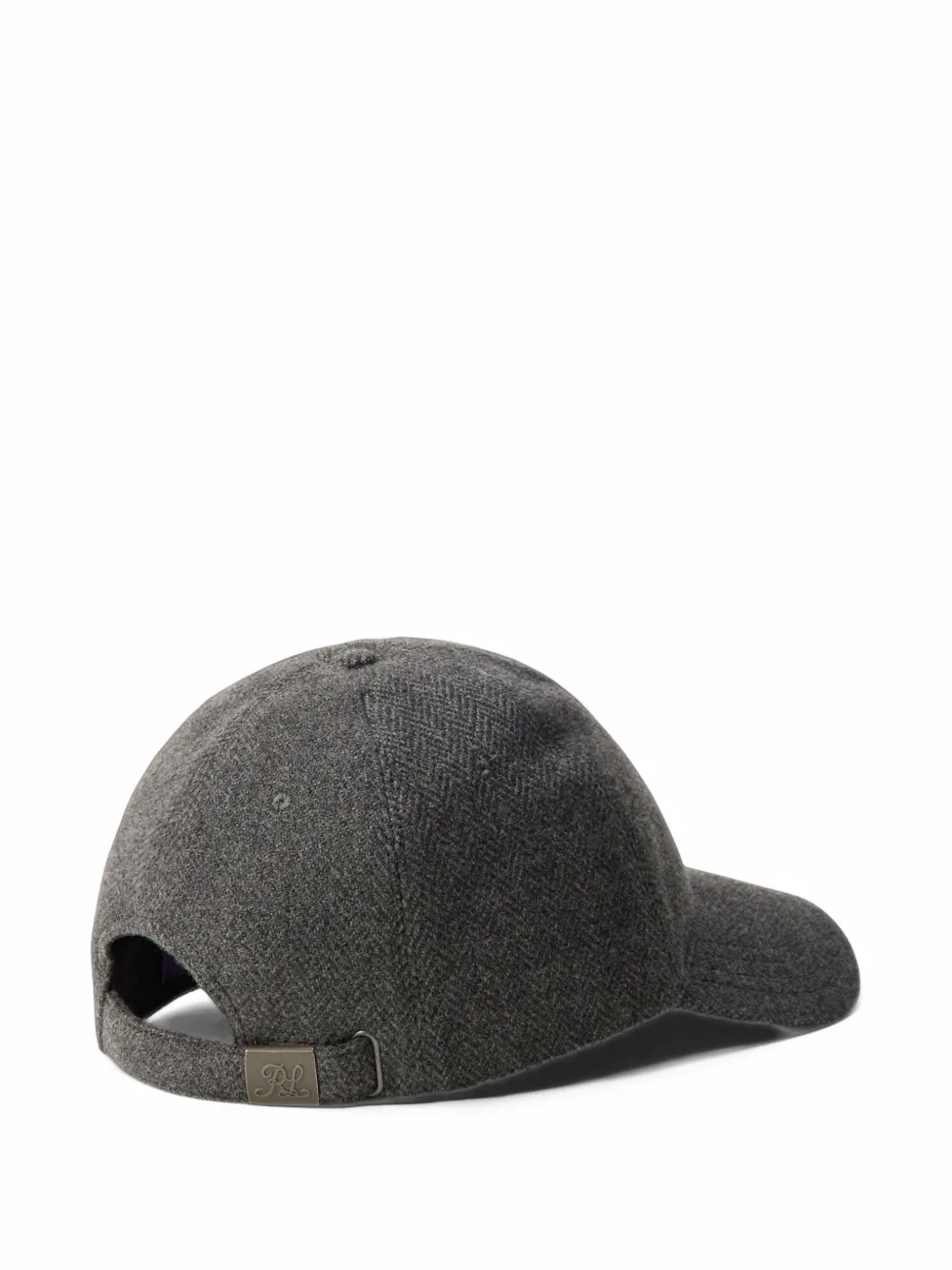 Ralph Lauren Purple Label logo-embroidered baseball cap Grijs