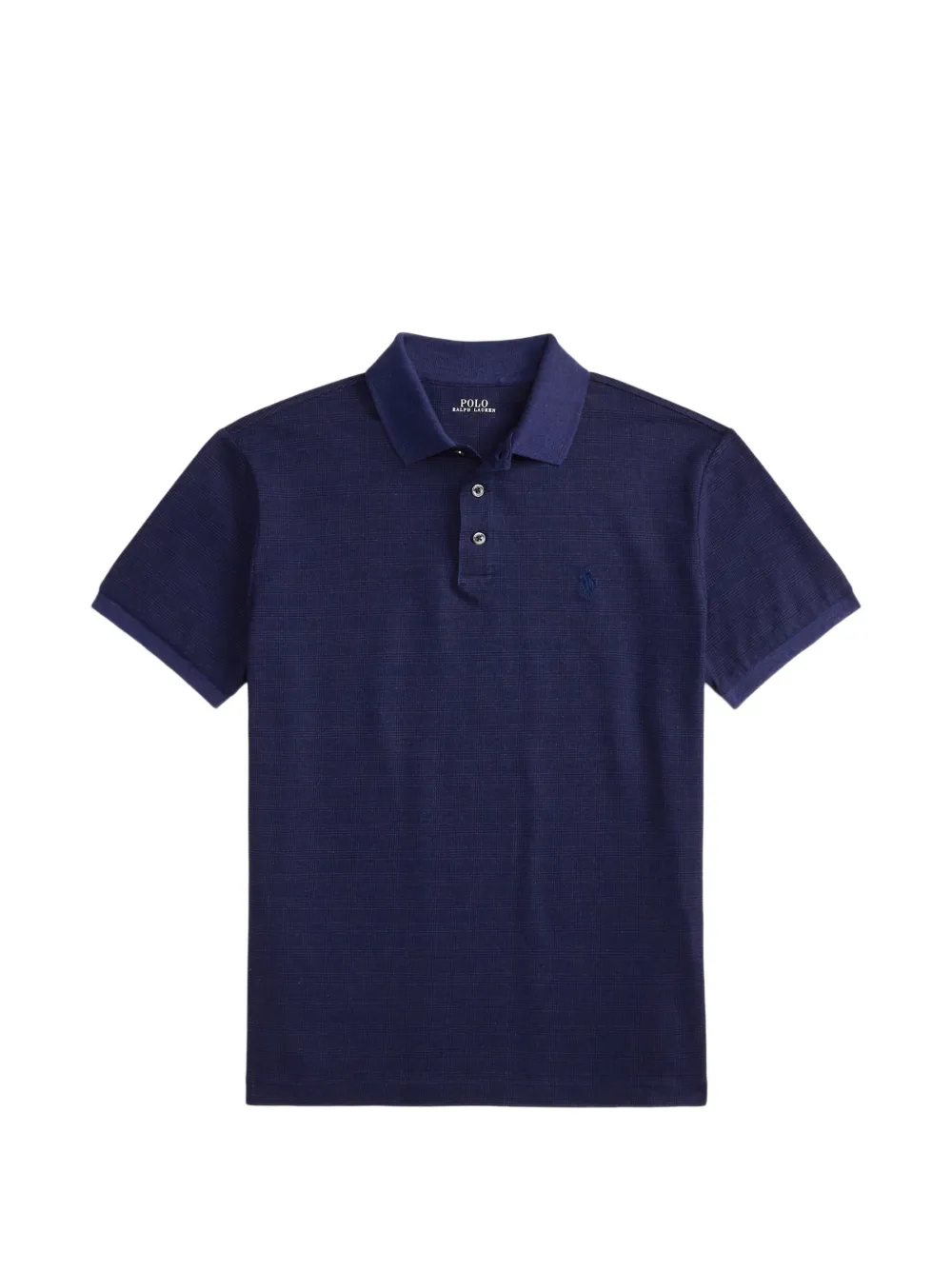 Polo Ralph Lauren Prince of Wales check polo shirt Blauw