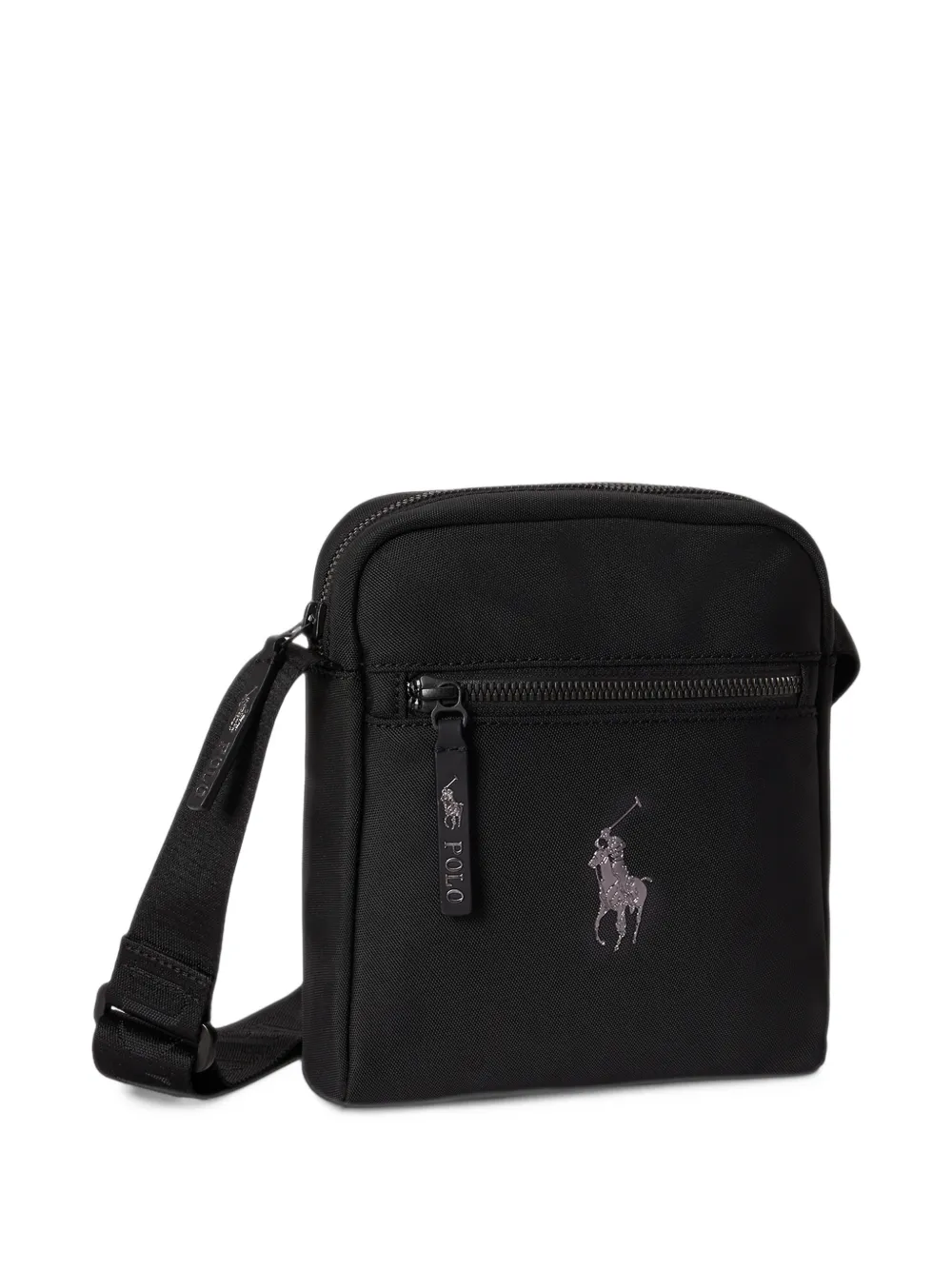 Polo Ralph Lauren logo-embroidered belt bag Zwart