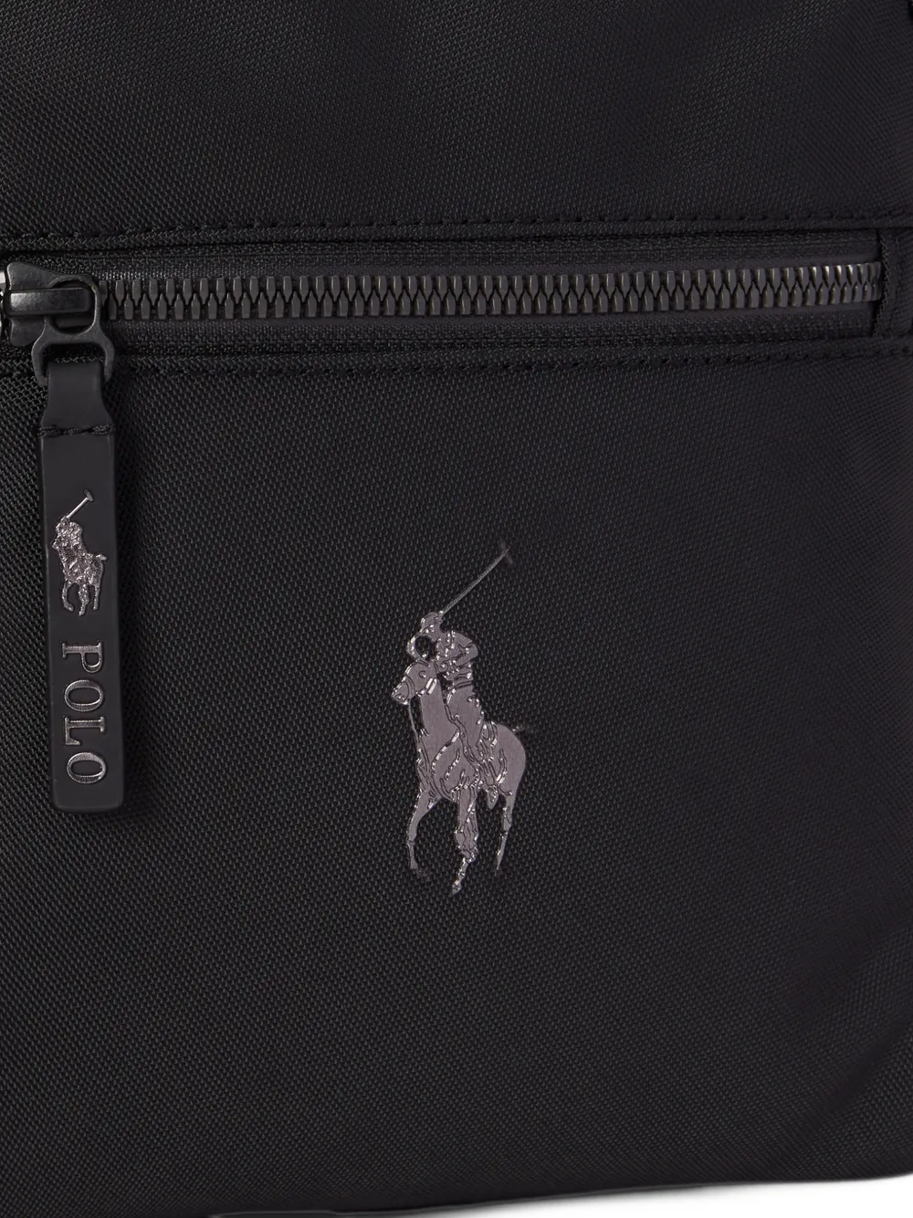Polo Ralph Lauren logo-embroidered belt bag Zwart