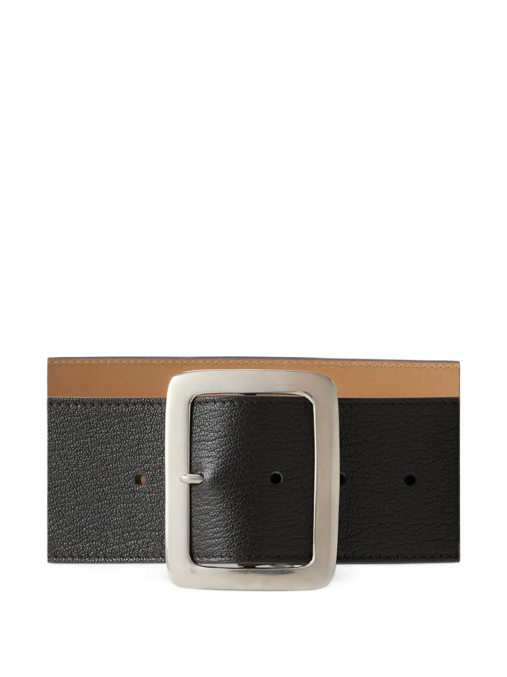 Ralph Lauren Collection buckle-fastening leather belt Bruin
