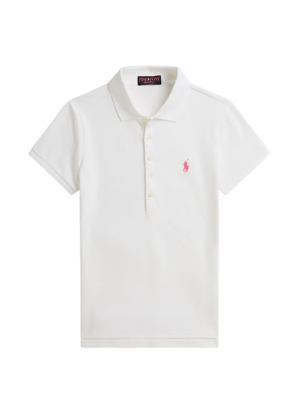 Polo Ralph Lauren logo-detail polo shirt Wit