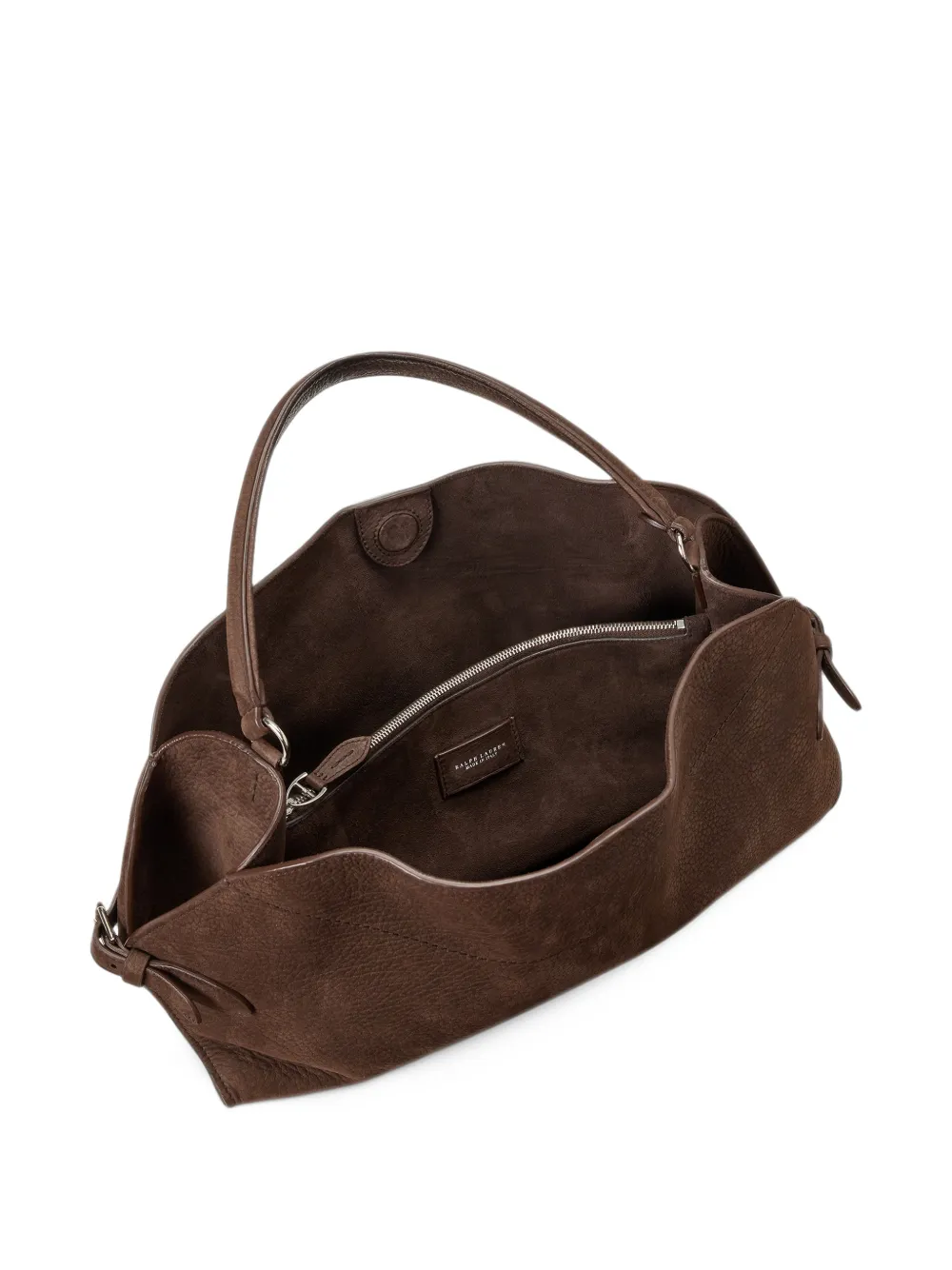 Ralph Lauren Collection leather tote bag Bruin