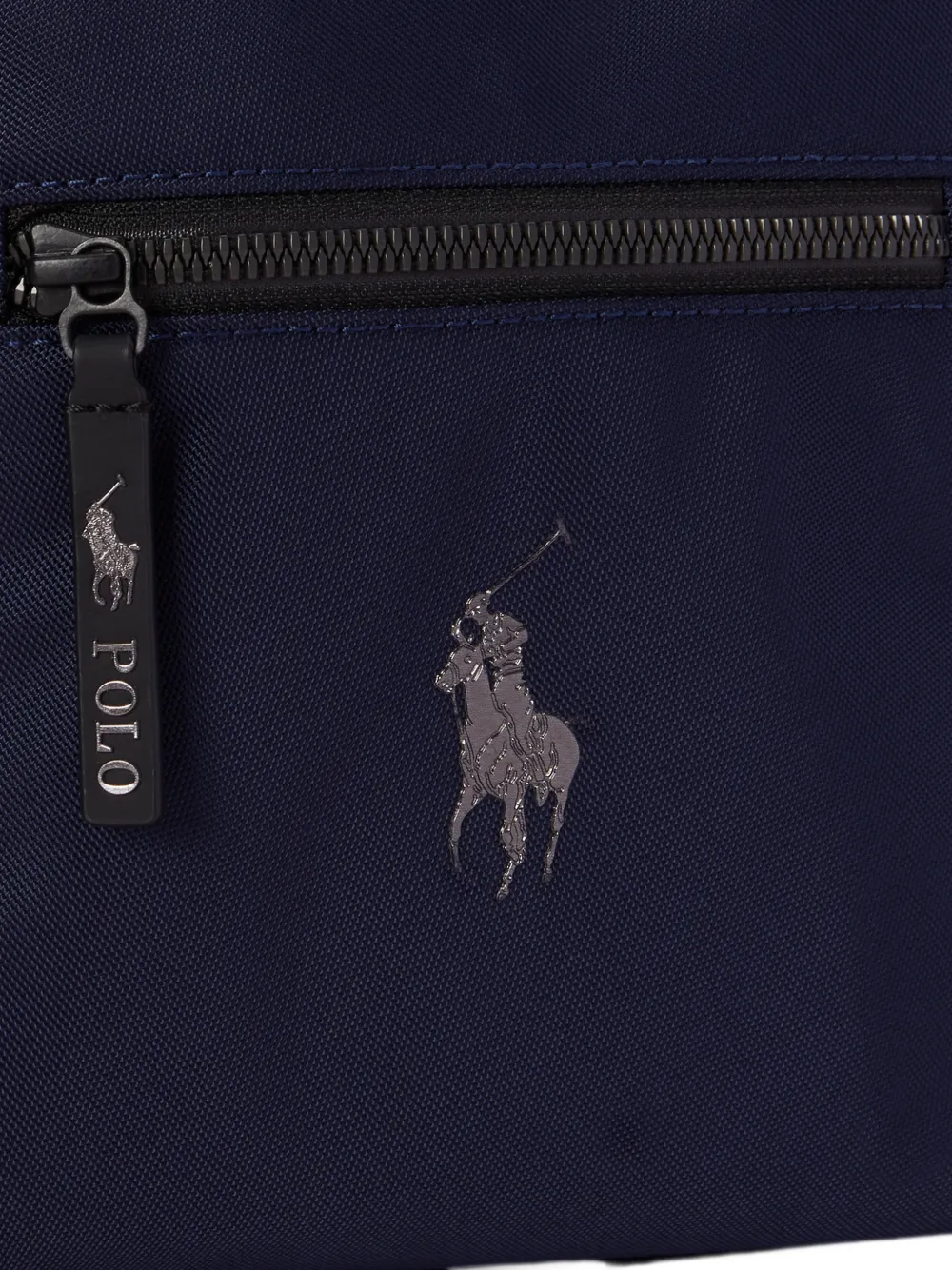 Polo Ralph Lauren logo-motif messenger bag Blauw