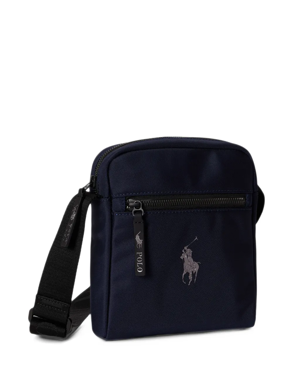 Polo Ralph Lauren logo-motif messenger bag Blauw