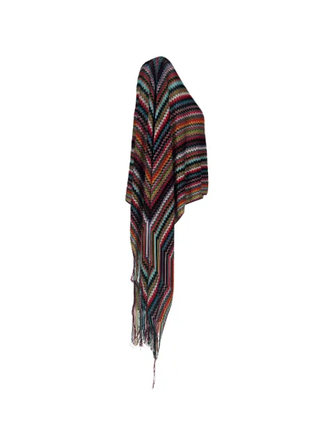Missoni Pre-Owned 2010s patterned fringed sweater