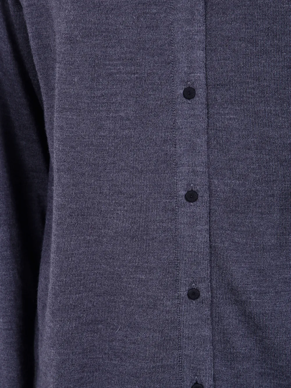 Semicouture V-neck virgin wool cardigan Grijs
