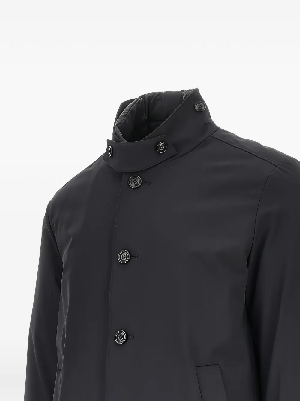 Duno Palladium padded coat Zwart