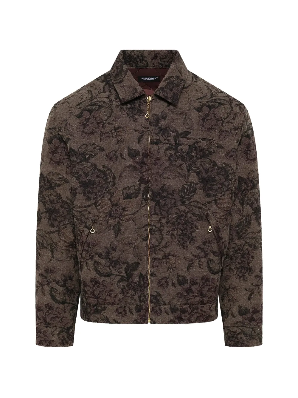 Undercover flower-print zip-up jacket Bruin