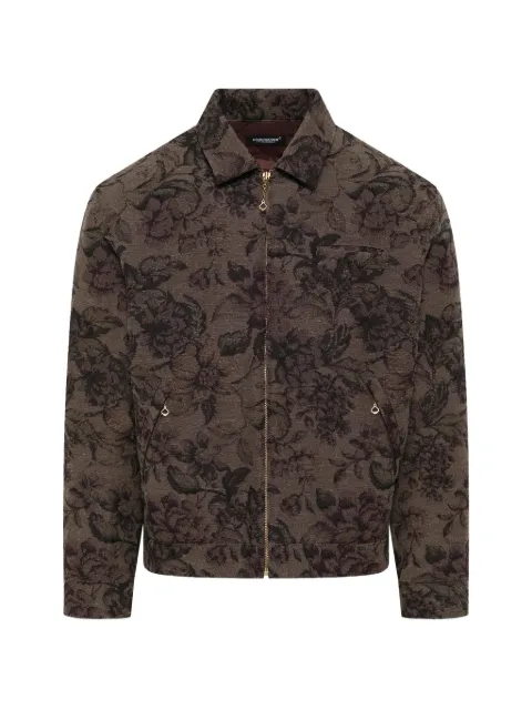 Undercover flower-print zip-up jacket