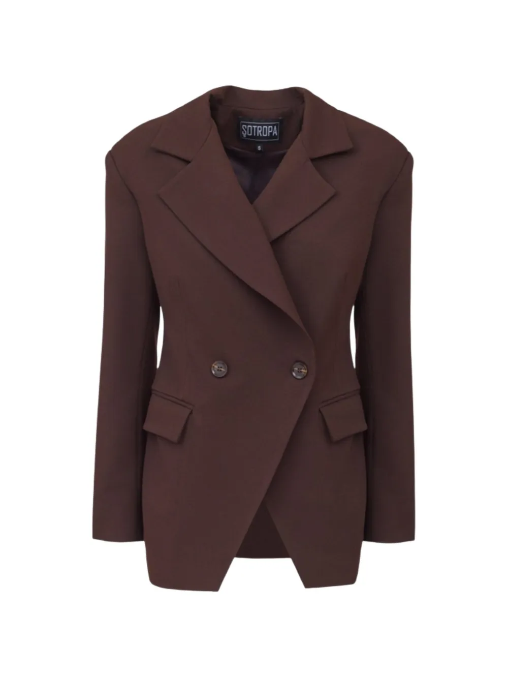 SOTROPA double-breasted tailored blazer - Braun