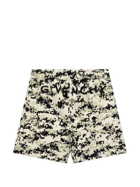 Givenchy pixelated-camo shorts