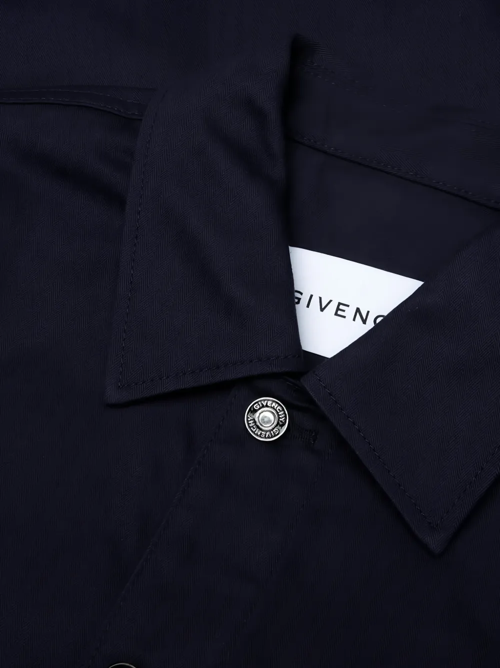 Givenchy Couture Seam denim jacket Blauw
