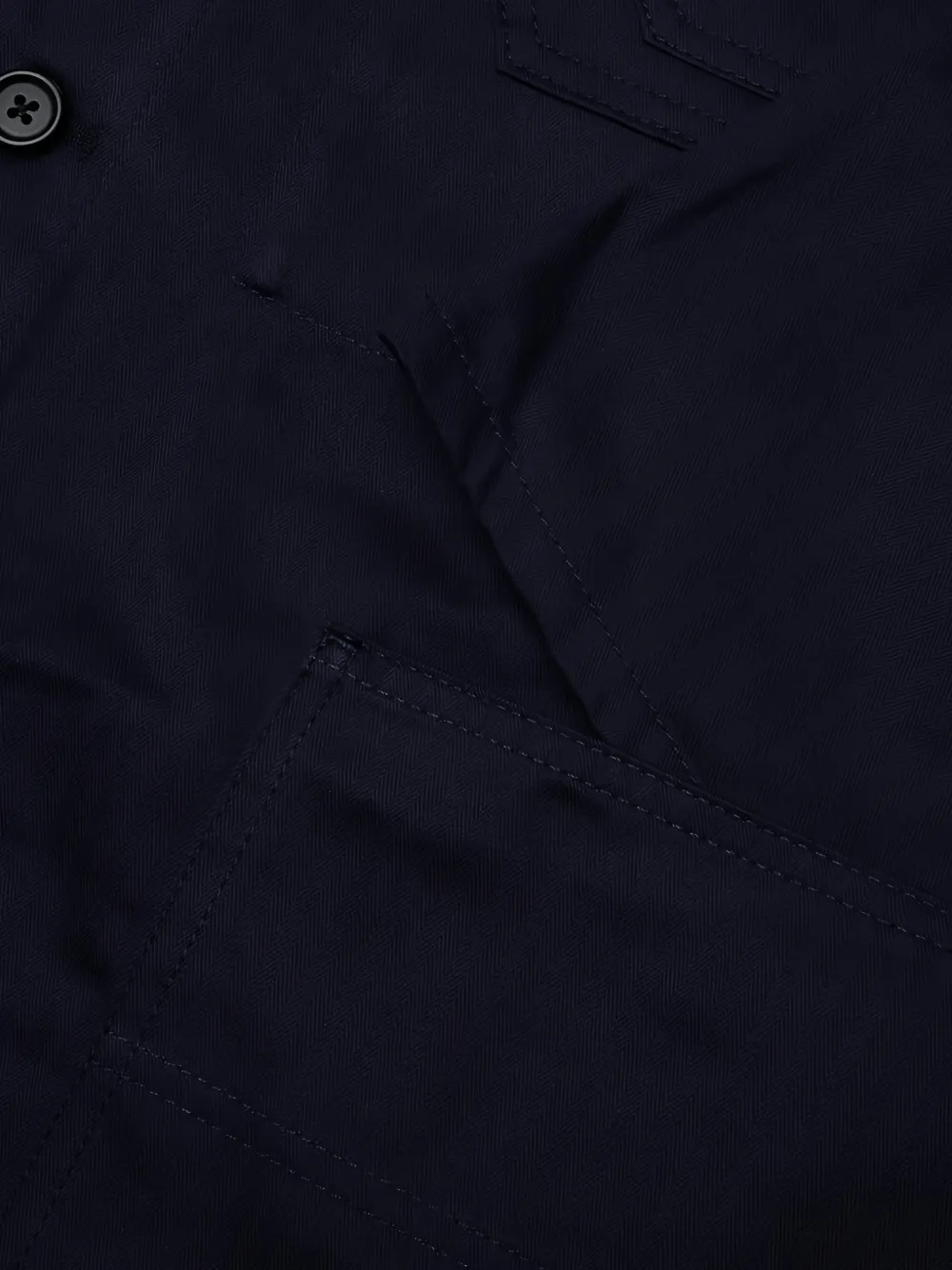 Givenchy Couture Seam denim jacket Blauw