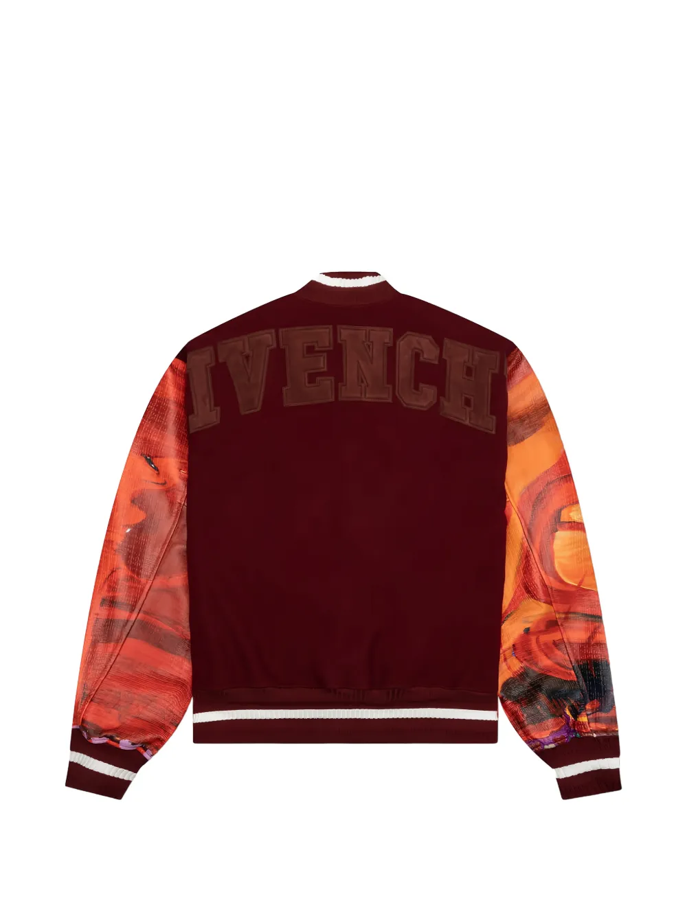 Givenchy x Josh Smith Devil embroidered bomber jacket Rood