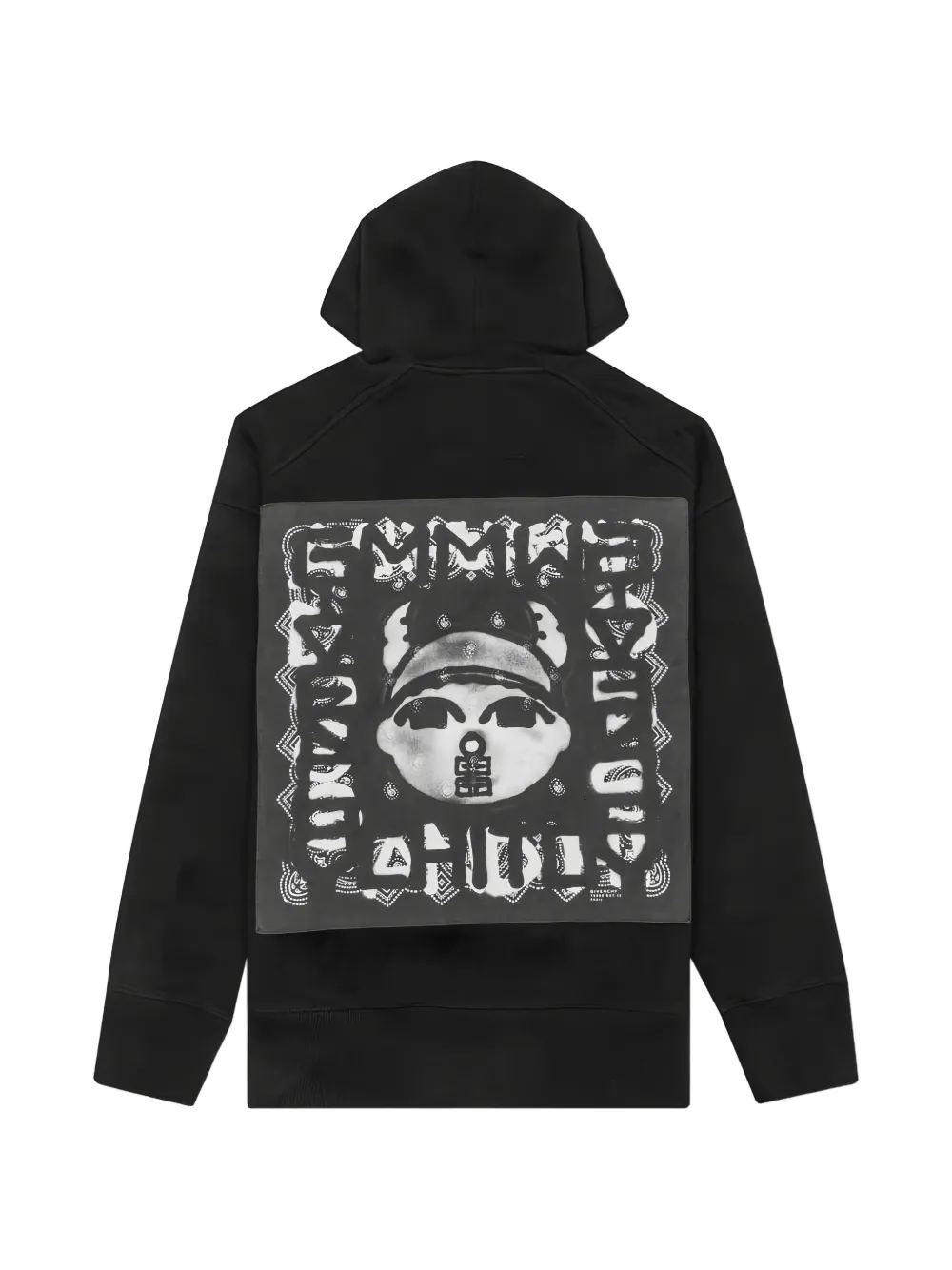 Givenchy x Chito Bandana oversized hoodie Zwart
