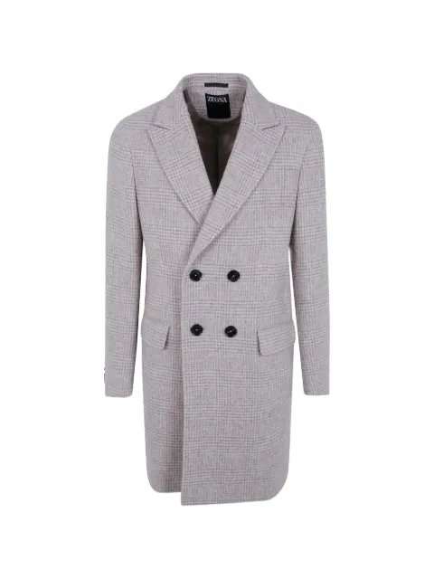 Zegna double-breasted wool coat