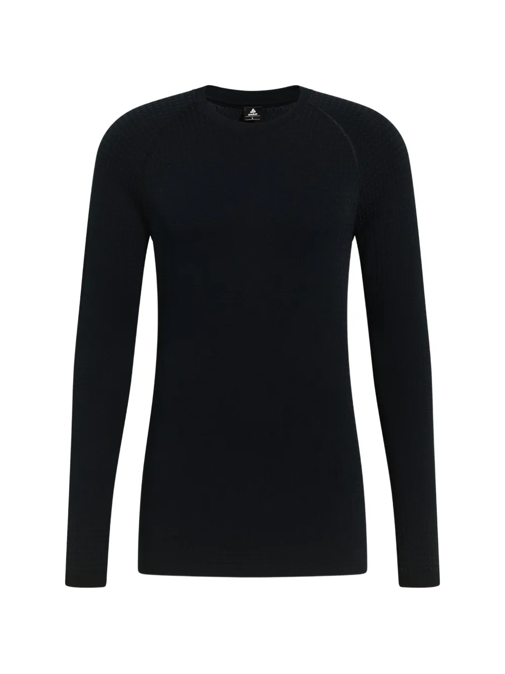 ODLO pull en maille à manches raglan - Noir ODLO pull en maille à manches raglan - Noir