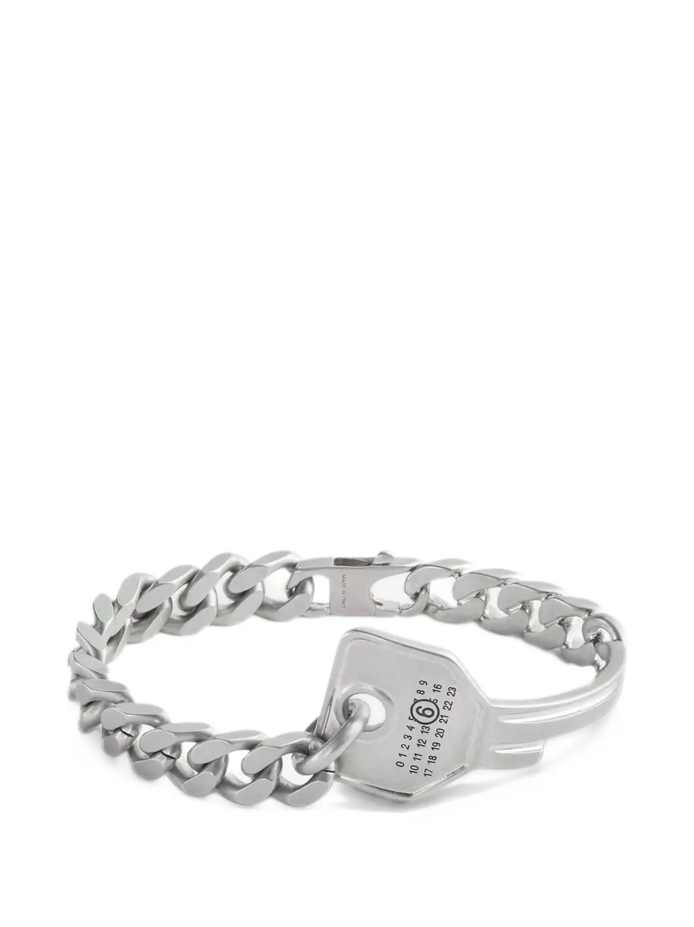 MM6 Maison Margiela Key chain bracelet - Argento