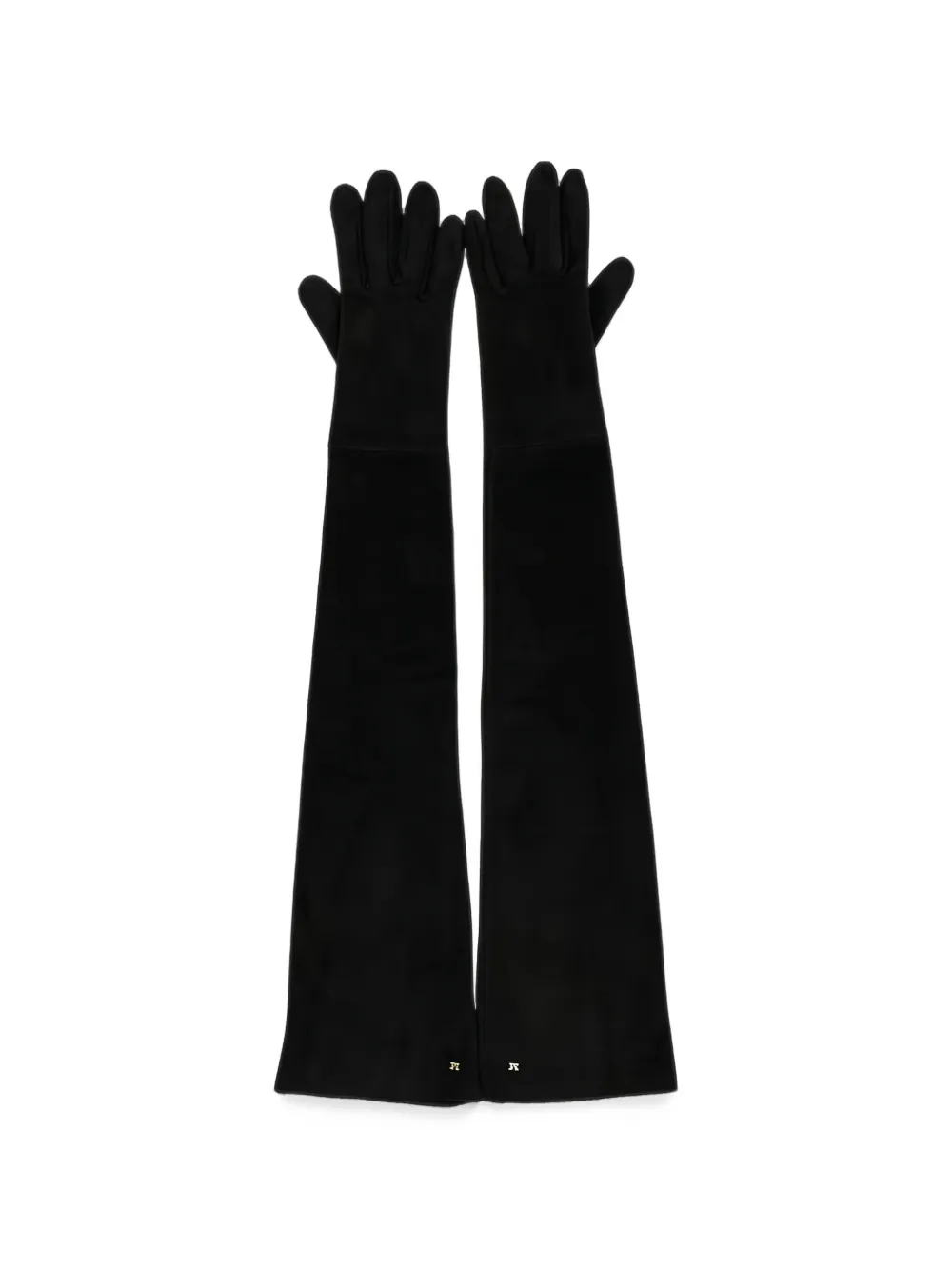Max Mara long-length gloves Zwart