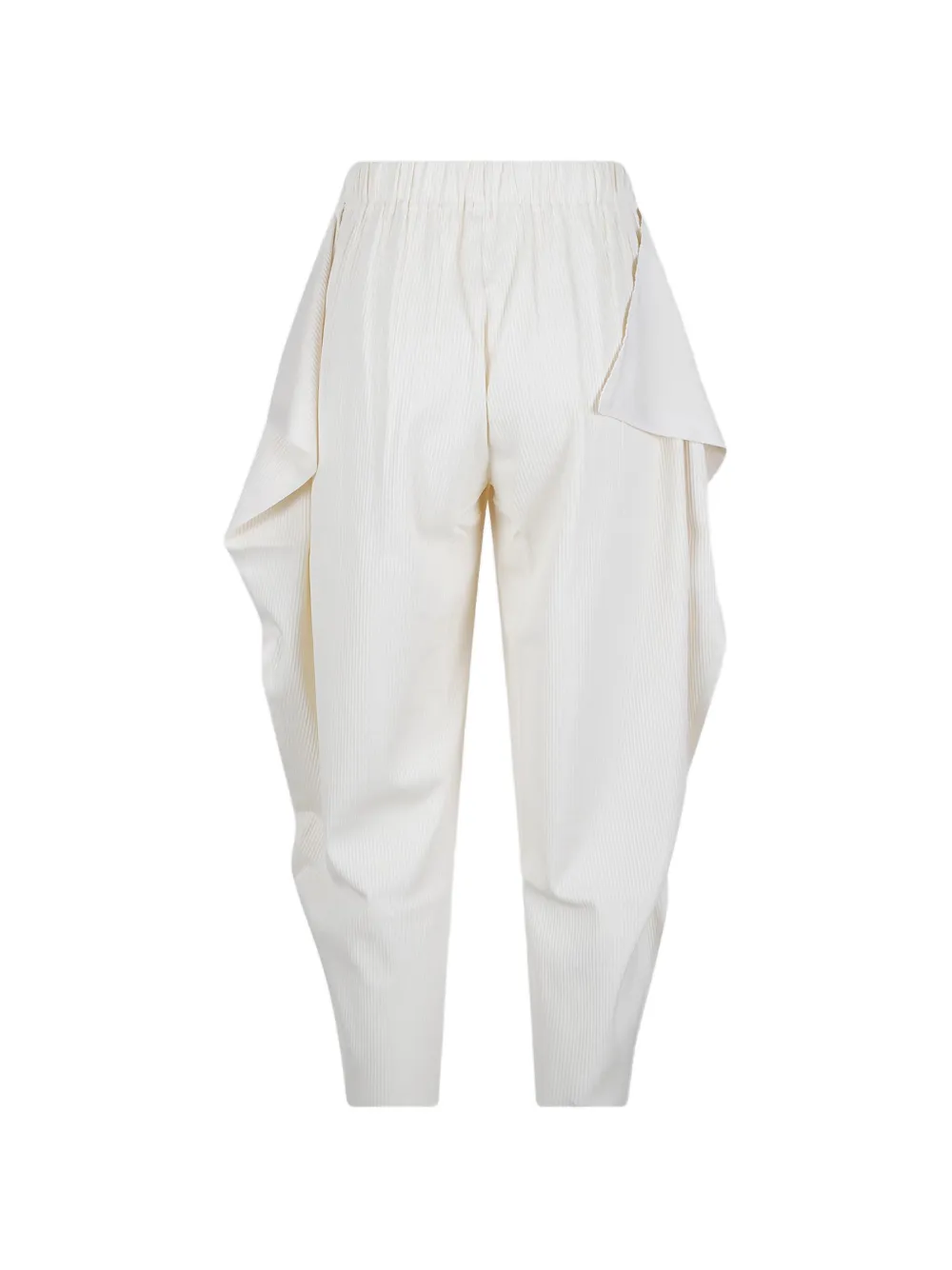 Pleats Please Issey Miyake Gedrapeerde plooibroek Beige