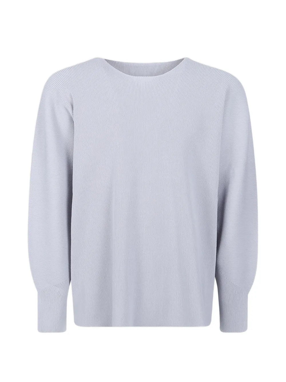Homme Plissé Issey Miyake plissé-effect sweater Blauw