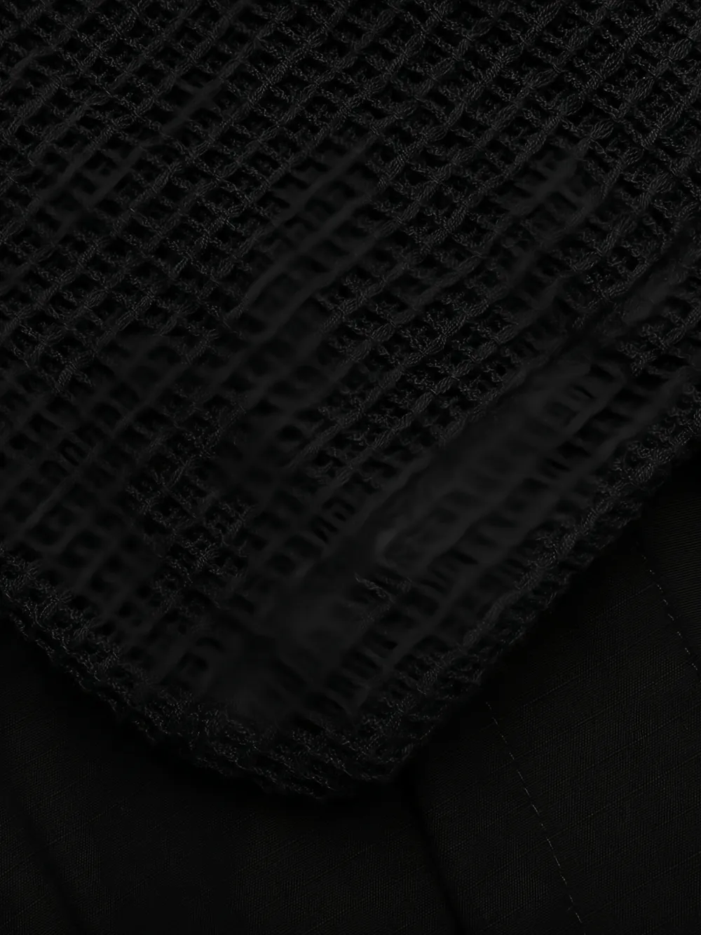 Givenchy waffle-panel cargo pants Zwart
