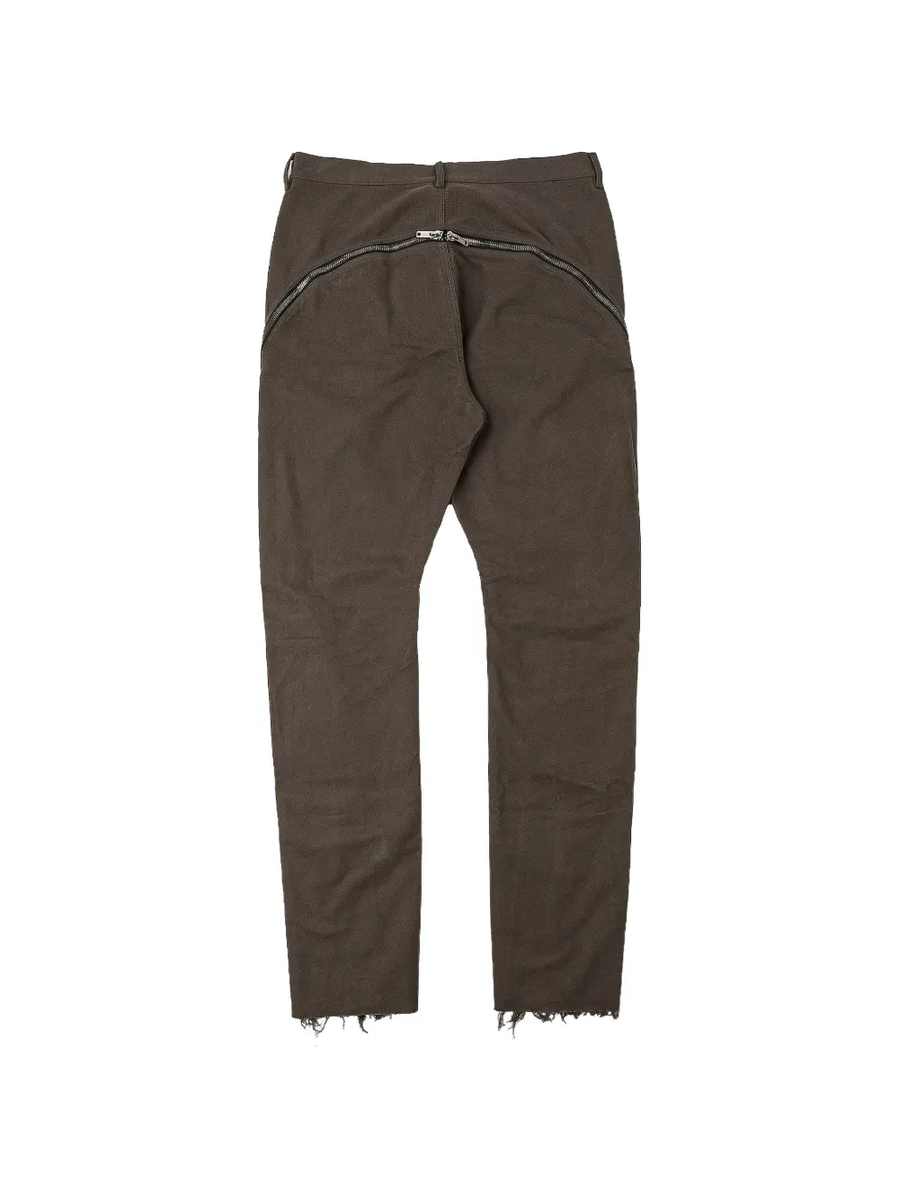 Rick Owens Bolan Banana zip-detail jeans Grijs