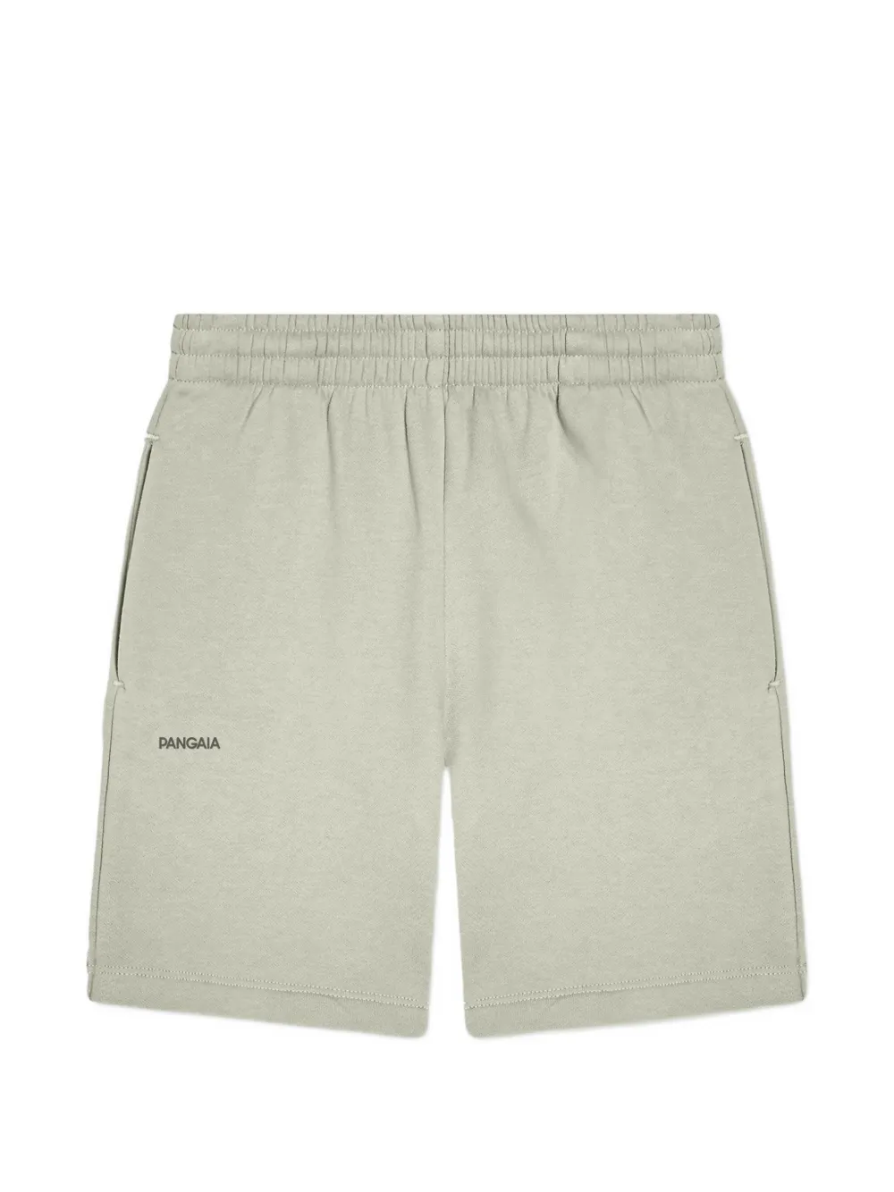 Pangaia Kids logo-print shorts - Verde