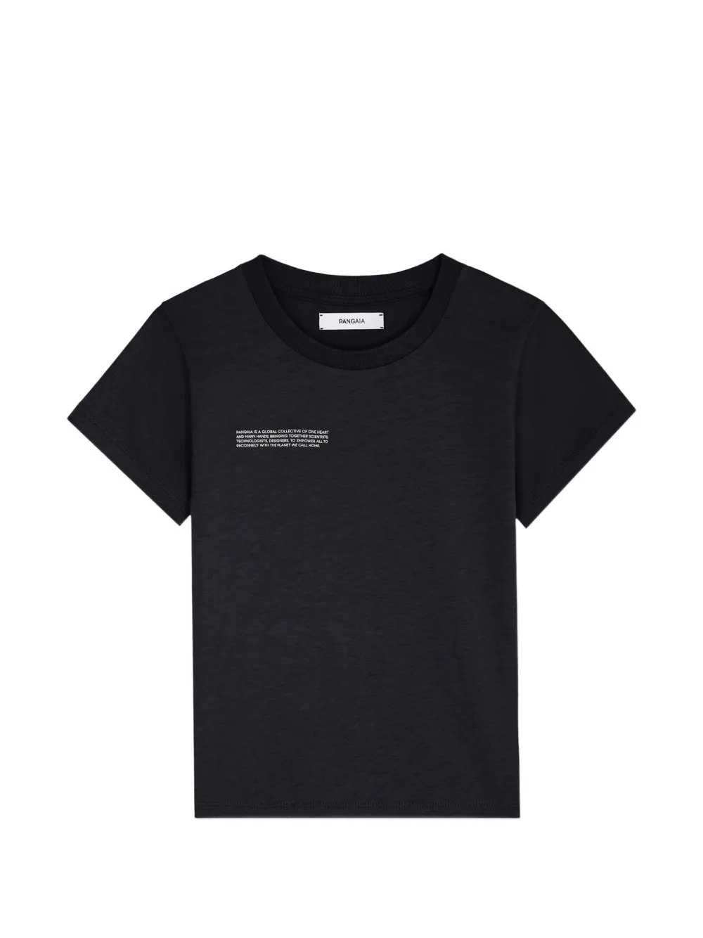 Pangaia Kids logo-print T-shirt - Nero